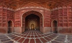 Entrance to the mosque