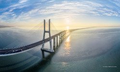 Vasco da Gama Bridge, the longest in Europe