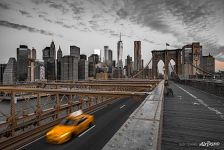 Такси на Бруклинском мосту