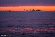 Statue of Liberty on the horizon