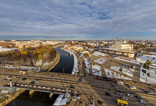 Река Уводь, Ивановский Дворец искусств Река Уводь, Ивановский Дворец искусств