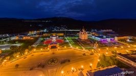 Ночной Южно-Сахалинск Ночной Южно-Сахалинск