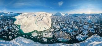 Среди льдов, Гренландия