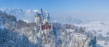 Замок Нойшванштайн, Германия. Панорама
