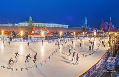 Каток на Красной площади Каток на Красной площади