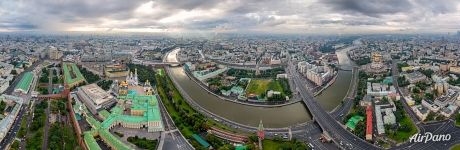 Московский Кремль летом с высоты