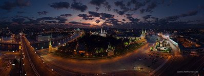 Московский Кремль ночью