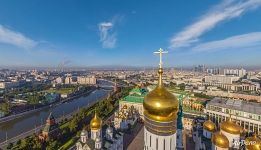 Above the Ivan the Great Belltower