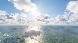 Clouds above the Baltic Sea