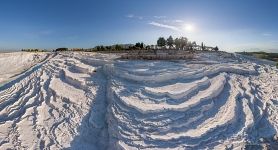 White terraces