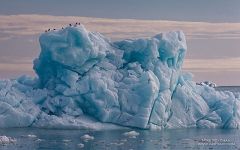 Айсберг, отколовшийся от ледника Аустфона