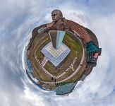 Lenin in Barentsburg. Planet