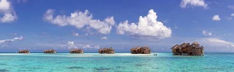 Бунгало в воде. Мальдивы