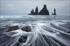 Скалистое побережье, Reynisfjara, Исландия