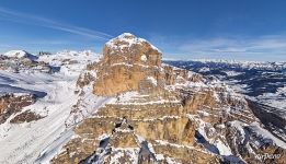 Mountain near Corvara