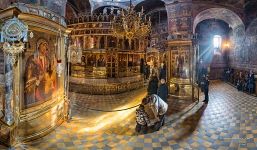 Внутри Троицкого собора, Сергиев Посад