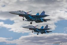 Самолеты Су-30СМ, авиационная группа «Русские Витязи»