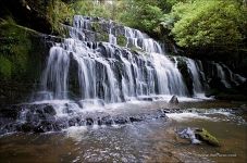 Водопад Пуракаунуи, Катлинс, Новая Зеландия