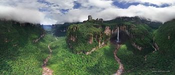 Водопад Дракон, Венесуэла Водопад Дракон, Венесуэла
