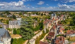 Above the Château de Montrésor