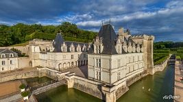 Фасад замка Вилландри Фасад замка Вилландри