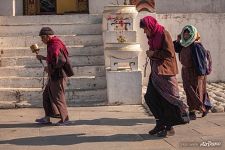 Kora (pilgrimage) around Thimphu Chorten