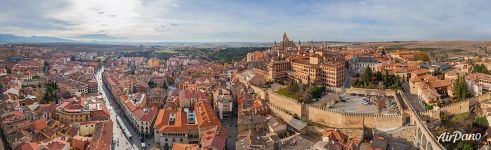 Панорама Сеговии Панорама Сеговии