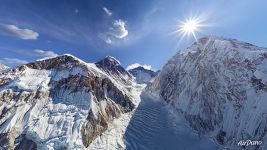 Ледопад Кхумбу, Гималаи Ледопад Кхумбу, Гималаи