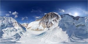 Эверест с высоты 7100 метров