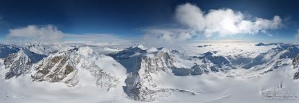 Piz Bernina, Piz Scerscen, The Eastern Alpes, Switzerland