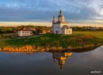 Церковь Ильи Пророка на Ивановой горе. Суздаль, Россия. Православие