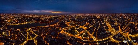 Панорама ночного Порту Панорама ночного Порту