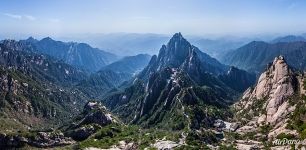 Вид от пика Лотоса Вид от пика Лотоса