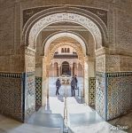 Inside of the Palace of the Lions