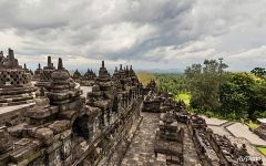 South terrace of Borobodur