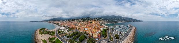 Panorama of Menton