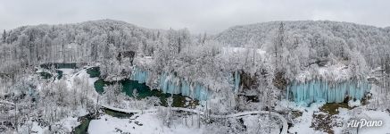 Bird’s eye view of the national park