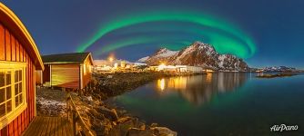 Northern lights in Svolvær