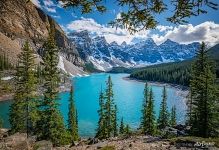 Озеро Морейн, Канада Озеро Морейн, Канада