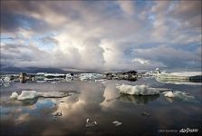 Ледниковая лагуна Йокульсарлон, Исландия