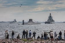 Репетиция парада ВМФ в Кронштадте Репетиция парада ВМФ в Кронштадте