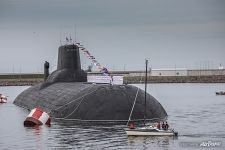 Тяжелый атомный ракетный подводный крейсер стратегического назначения «Дмитрий Донской» Тяжелый атомный ракетный подводный крейсер стратегического назначения «Дмитрий Донской»
