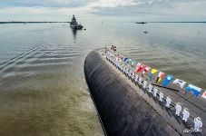 Тяжелый атомный ракетный подводный крейсер стратегического назначения «Дмитрий Донской» Тяжелый атомный ракетный подводный крейсер стратегического назначения «Дмитрий Донской»