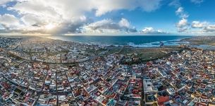 Above Medina from an altitude of 125 meters