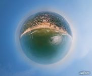 Calangute Beach. Planet