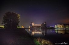 Mir Castle from the lake