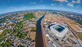 Стадион «Калининград» с высоты