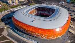 «Мордовия Арена» с высоты, Саранск «Мордовия Арена» с высоты, Саранск