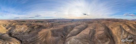 Jordan aerial landscape