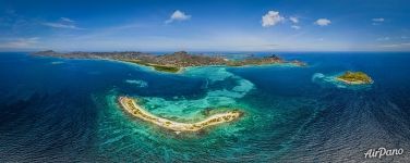 Остров Сэнди в Карибском море